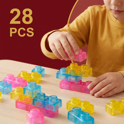 Magical Gummy Blocks, Soft Building Blocks for Children