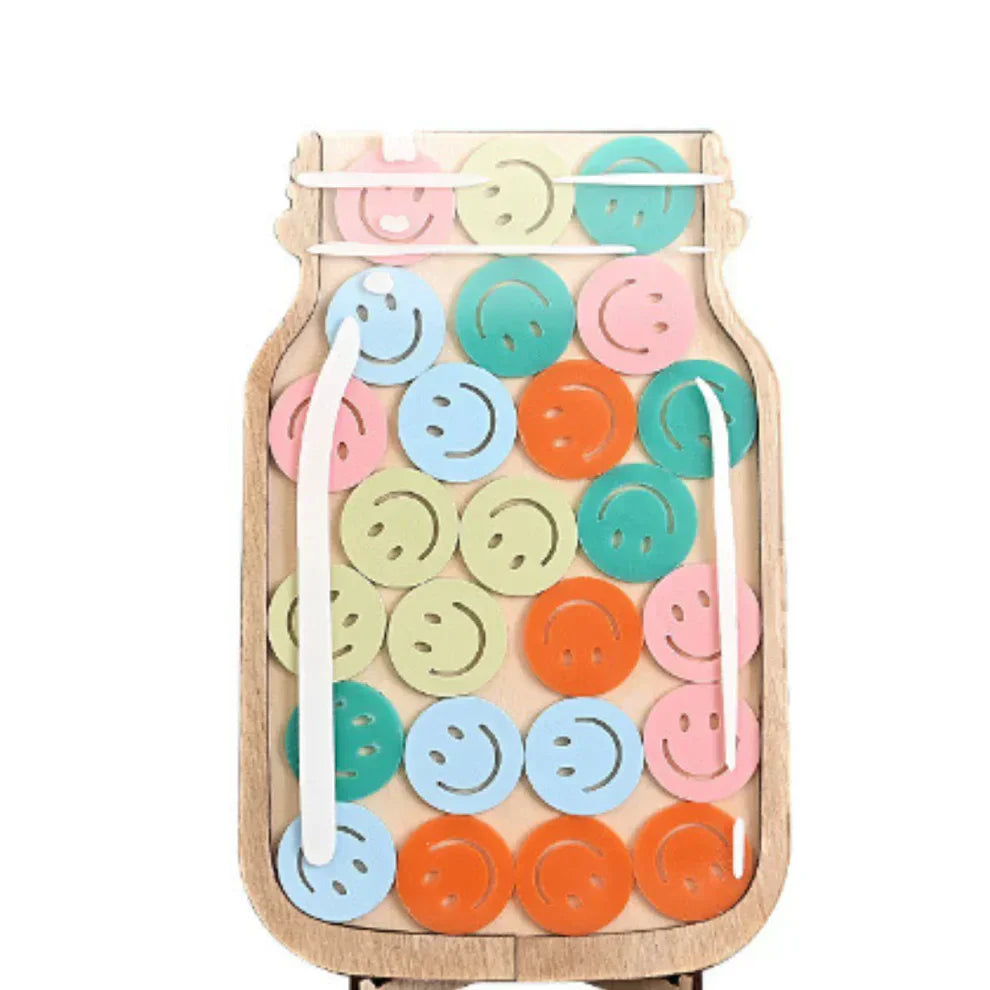 Star Reward Jar for Kids ⎜ Motivational Tool to Encourage Good Behavior and Learning Discipline