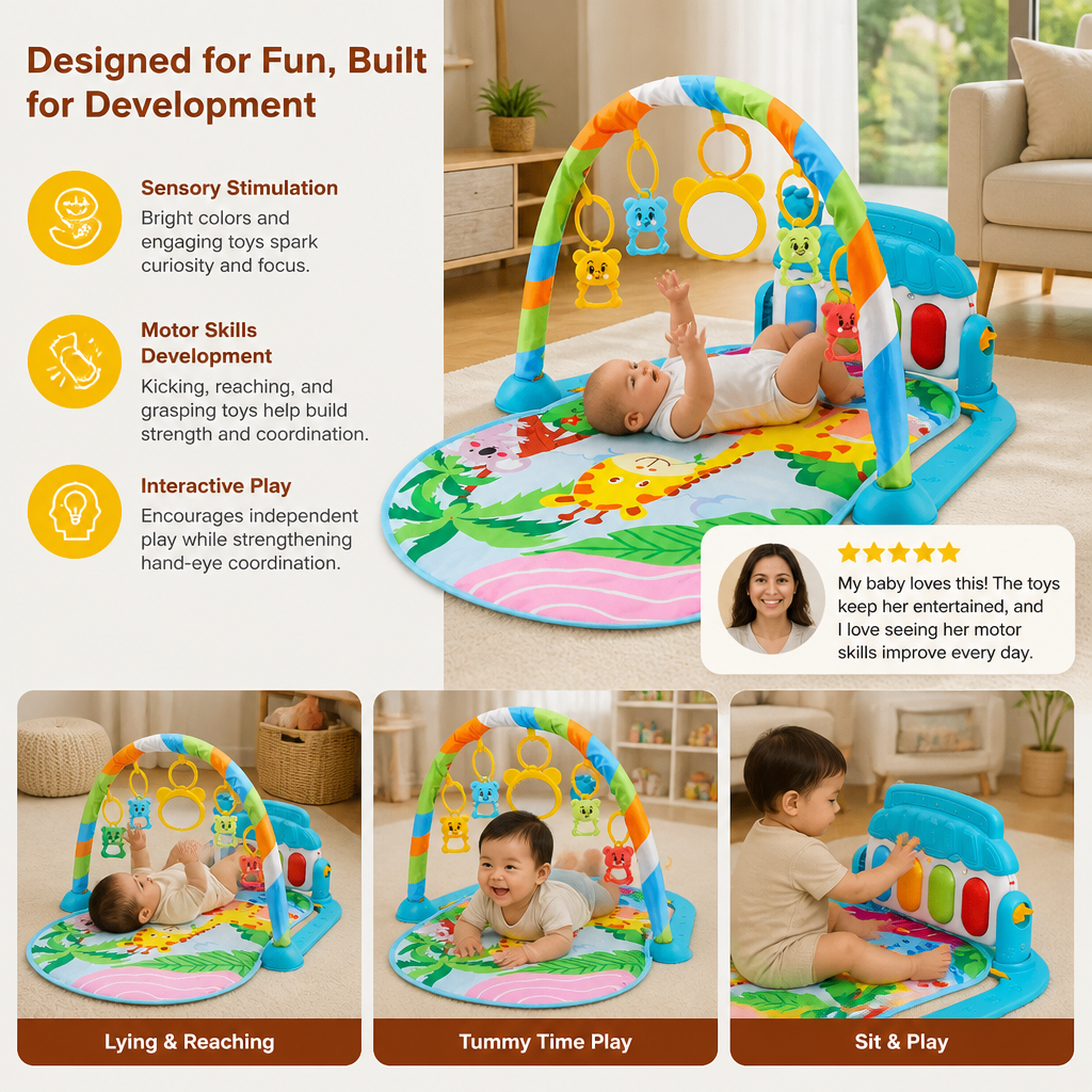 Kick & Play Baby Activity Gym