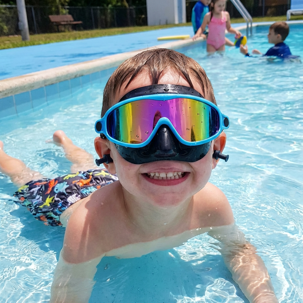 Practical Swimming Goggles for Kids – Anti-Fog, Secure Fit & Comfortable Wear