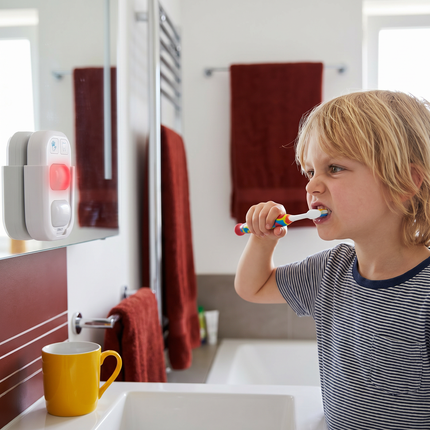 Mini LED Timer for Kids – Fun Support for Handwashing & Brushing Teeth