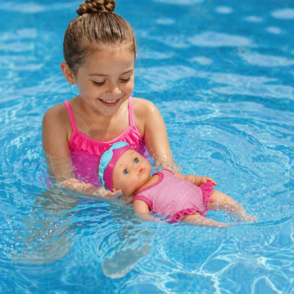 Swimming Baby Doll – Waterproof Electric Pool Toy for Kids