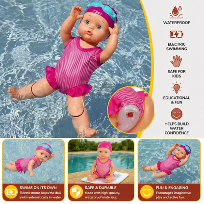 Swimming Baby Doll – Waterproof Electric Pool Toy for Kids