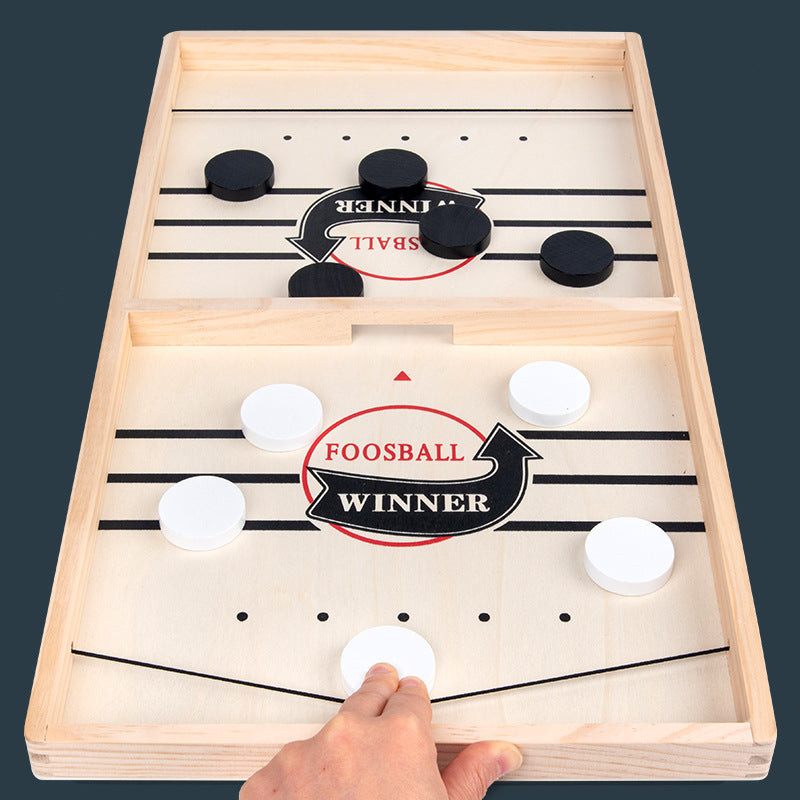 Wooden Sling Shot Chess board game