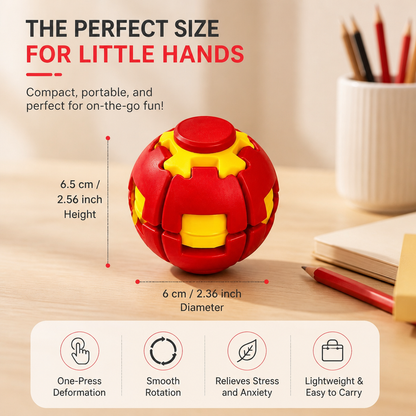 Rotating Decompression Fidget Ball