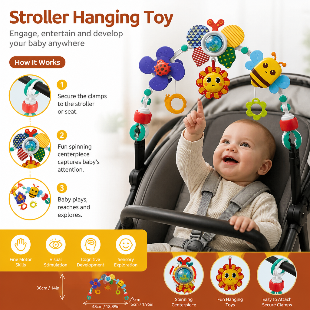 Baby Stroller Hanging Toy