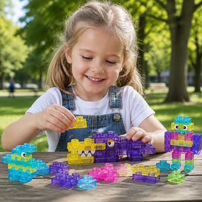 Magical Gummy Blocks, Soft Building Blocks for Children